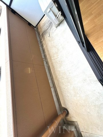 エルヴェ東小向 Ⅱのバルコニー