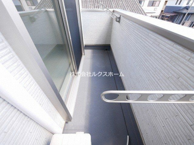 プルメリア東正雀のバルコニー
