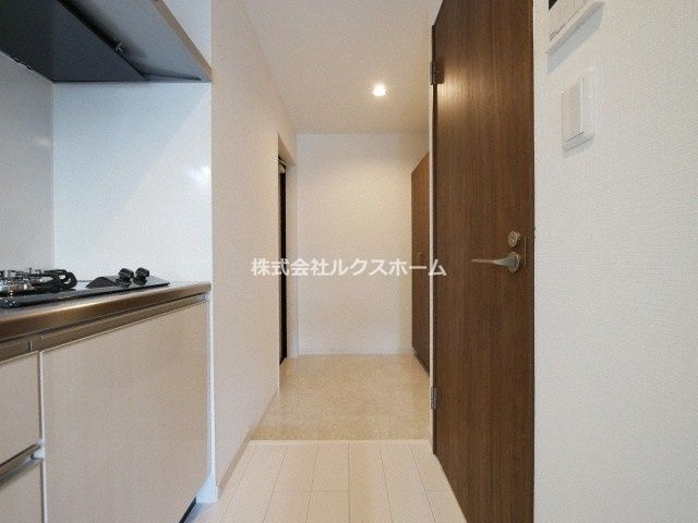 プルメリア東正雀の玄関