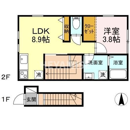 ラ・フォンターナの間取り