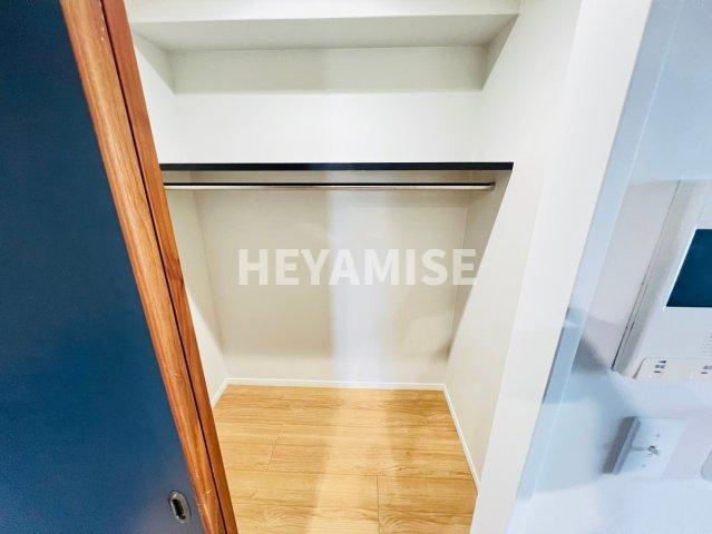 APARTMENTS CODE ISAHAYAの収納|※室内画像は別号室のもの