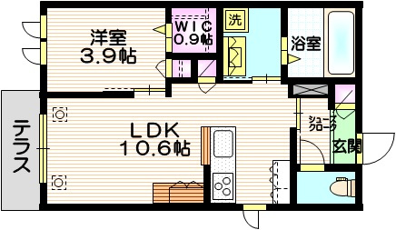 Ｍａｉｓｏｎ　ｄｅ　Ｒａｐｐｏｒｔの間取り