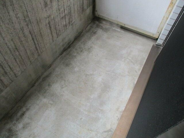 グレイス四谷のバルコニー
