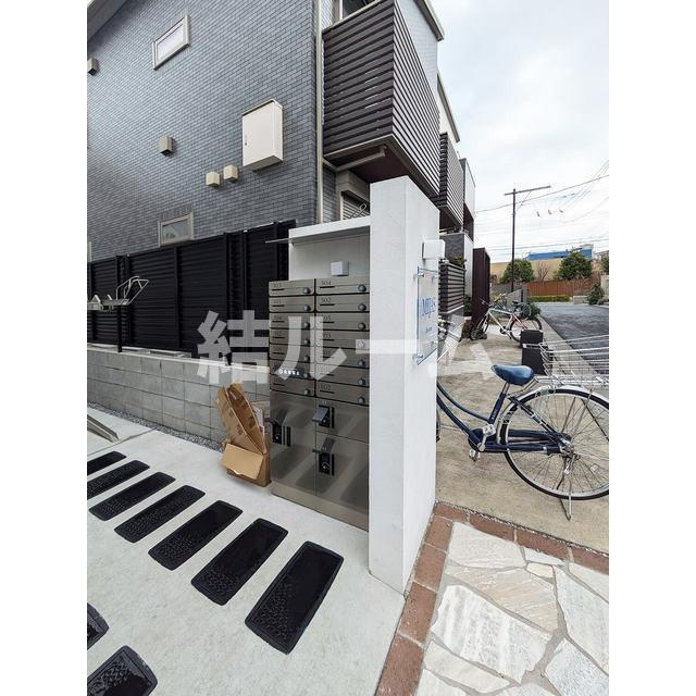 板橋区蓮根２丁目の賃貸マンションのロビー