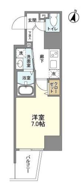 HORIZON UMEDA NORTHの間取り