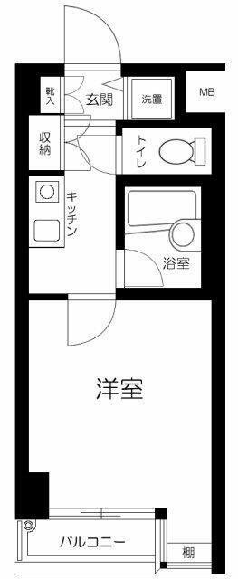ティアラ目白ＡＶＥＮＵＥの間取り