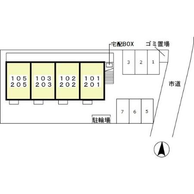 【区画図】 | メゾンリシェス