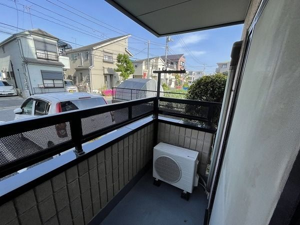 ハーベストヒルズのバルコニー