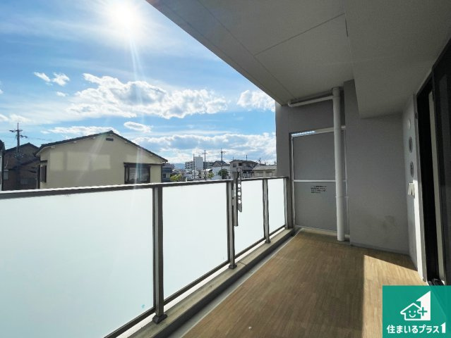 プラウドシティ伊丹のバルコニー|日当たりのよいバルコニー！お部屋が開放的に！
