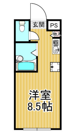 【間取り】 | ヒルズ野尻