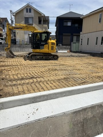 加古郡播磨町北本荘の前面道路含む現地写真