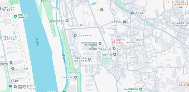 パレ武庫川プルミエールIIIの地図