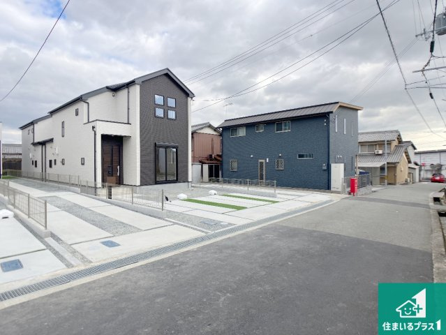 加古川市西神吉町岸　新築一戸建ての外観|安心の10年保証！外観を美しく保ち、雨水で汚れを落とします！気になることがありましたら、お気軽にお問い合わせください！