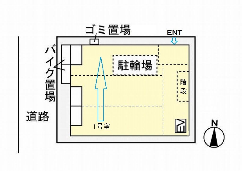 錦糸町コクーンの区画図