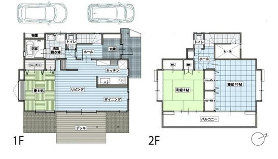 【間取り】 | 大室高原別荘地　戸建