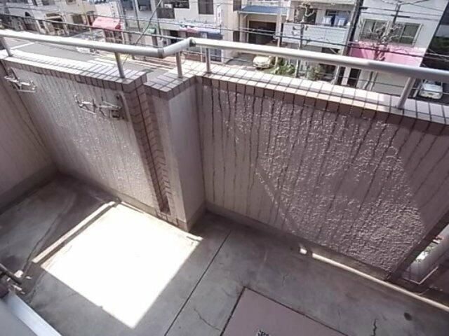 墨田区押上２丁目の賃貸マンションのバルコニー