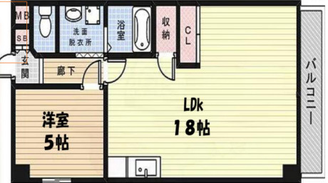 サントピア尼崎Ⅱの間取り