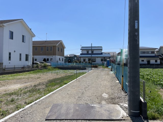 【前面道路含む現地写真】 | 児玉郡上里町第62期　クライン　新築戸建　全2区画　2号棟 | 5/17撮影