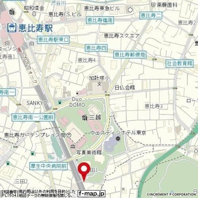 【地図】 | メインステージ恵比寿東