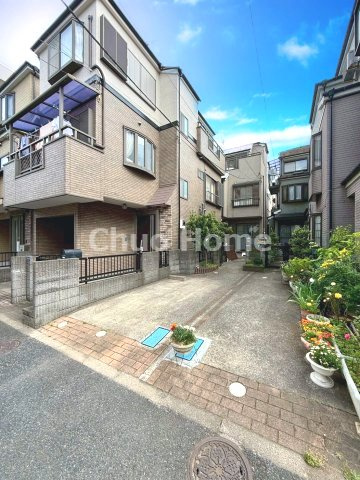 葛飾区東新小岩5丁目中古住宅の前面道路含む現地写真|全面道路