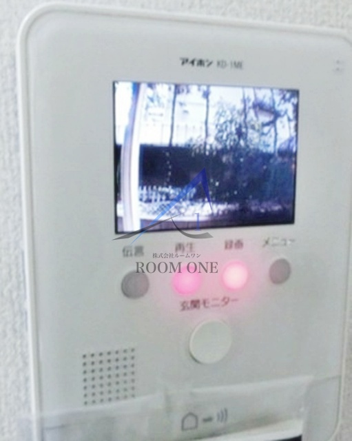 エターナルスクエアのセキュリティ|モニター付きインターホンです。