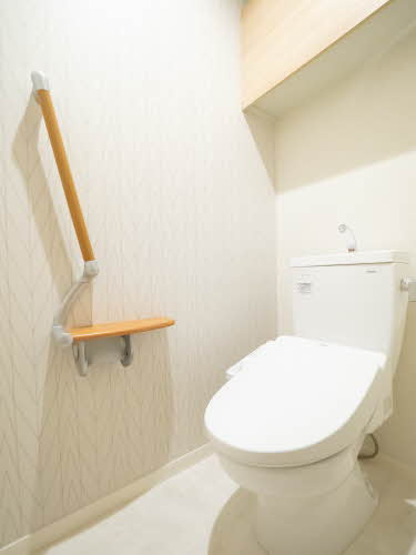 泉大津市下之町のハイツのトイレ|トイレもきれいです