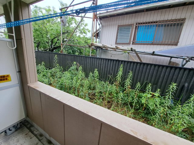メルベーユ・HAJI Ⅱのバルコニー