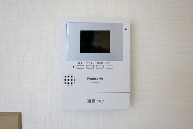 ハーベスト藤のセキュリティ|モニター付きインターホン　2026年8月25日撮影