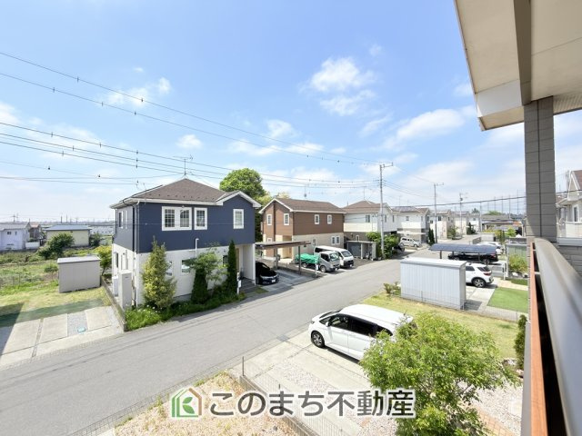 宇都宮市宝木町2丁目戸建の展望|バルコニーからの眺めです♪