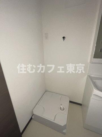 立川市栄町２丁目のアパートの設備|室内物干しです