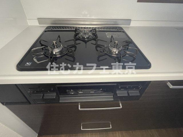 立川市栄町２丁目のアパートのキッチン