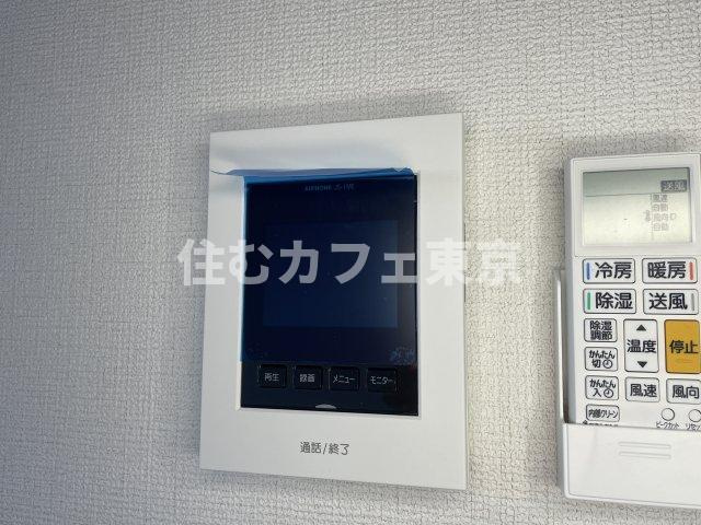 立川市栄町２丁目のアパートのセキュリティ|モニター付きインターホン