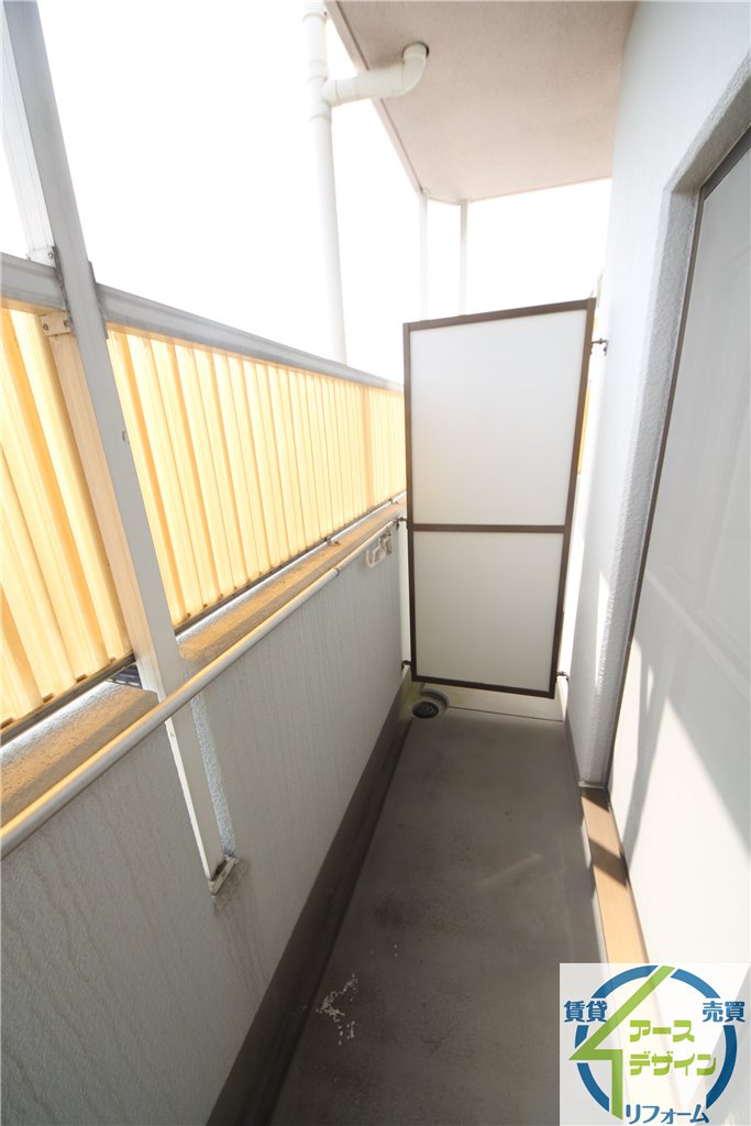 セルサス大道壱番館のバルコニー|※類似部屋