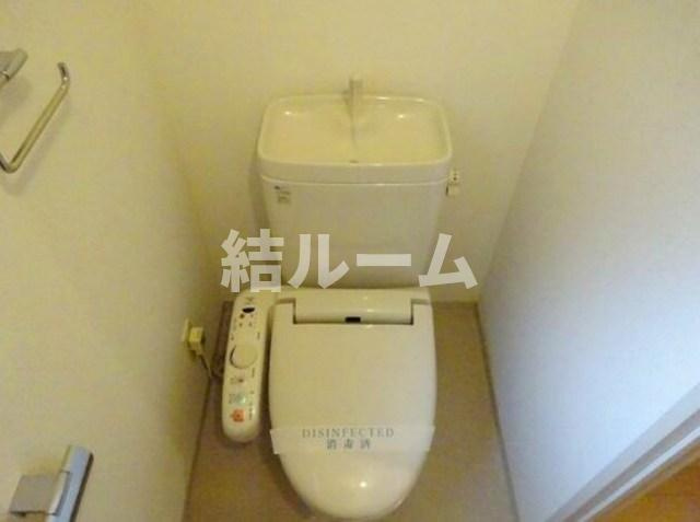 板橋区徳丸２丁目の賃貸マンションのトイレ