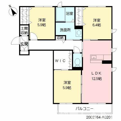 シュプレムの間取り
