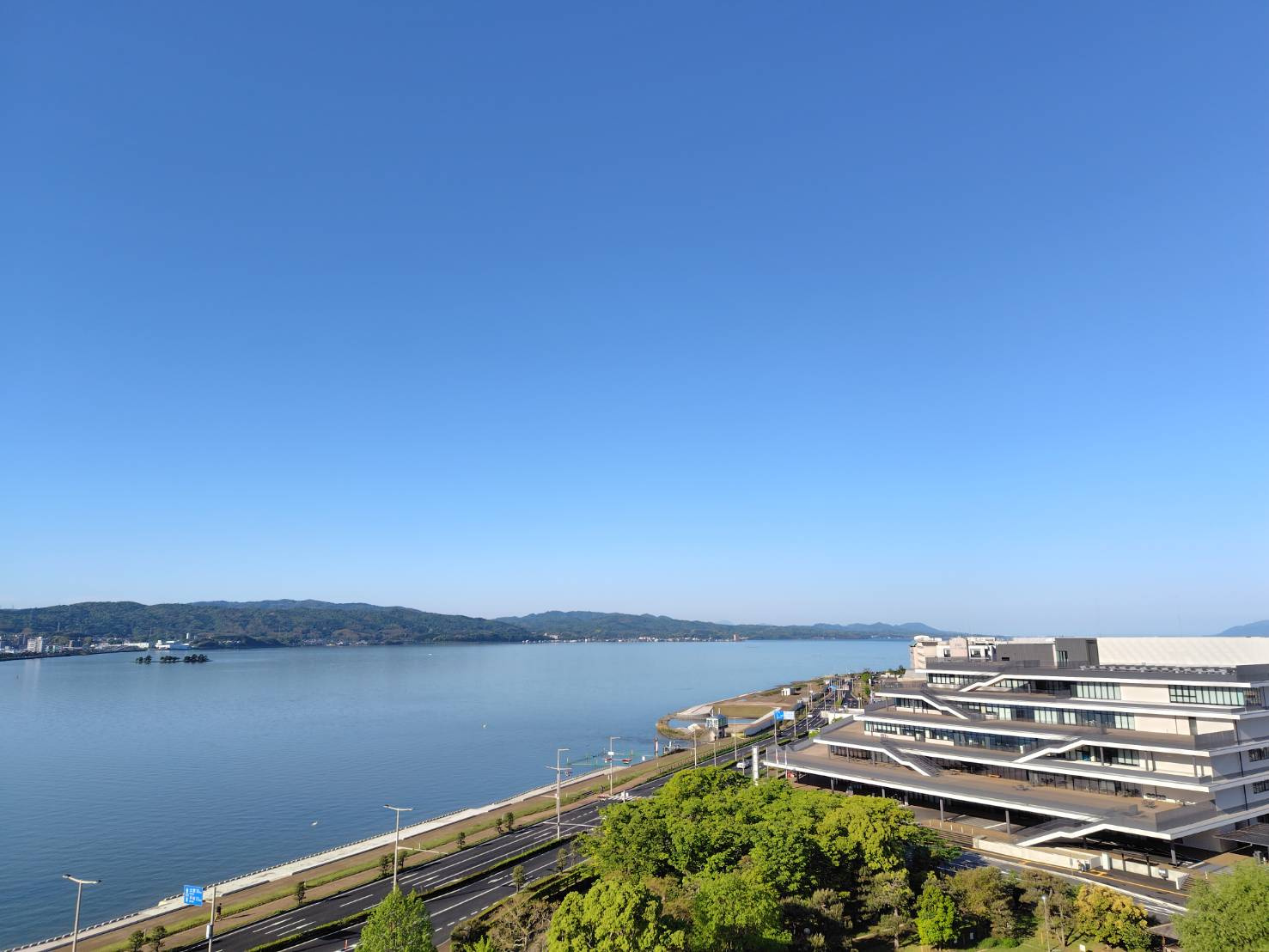 アルファステイツ宍道湖の展望|宍道湖が望めます！夏には水郷祭りの花火鑑賞もできます！