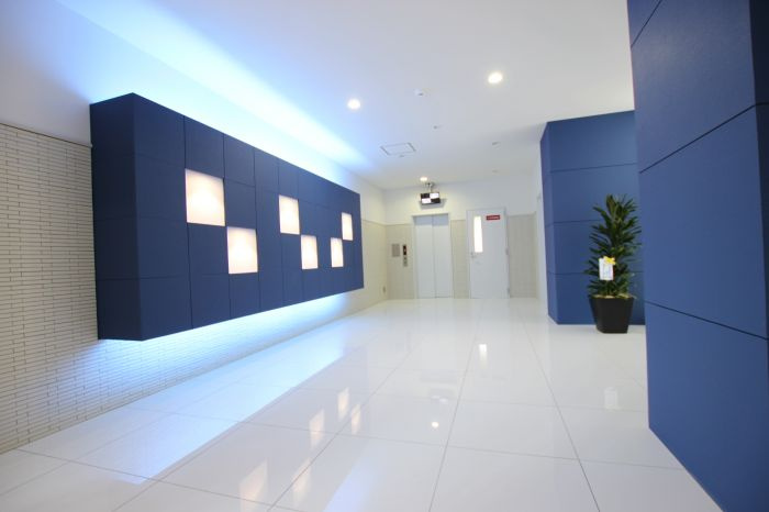 Volare Aqua Place　高宮小学校区のロビー|Volare Aqua Place