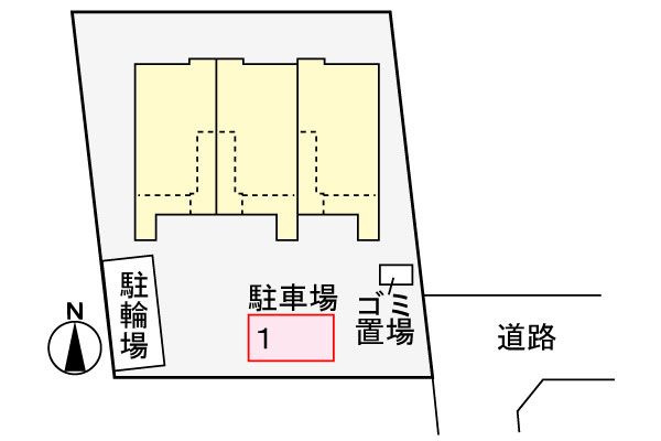 ガーデニア西町の区画図