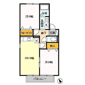 【間取り】 | グリーンハイツ Ⅱ