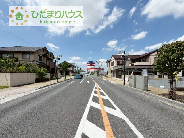 【前面道路含む現地写真】 | 坂東市岩井　新築戸建 | 今から見たいも大歓迎！！お気軽にお問い合わせください！