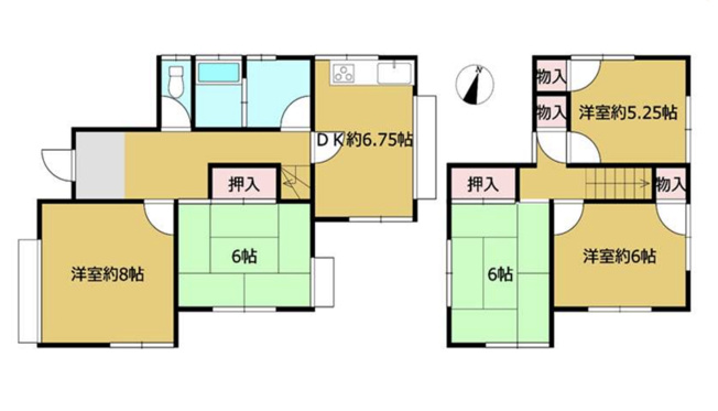 【間取り】 | 鳩山町楓ヶ丘2丁目　中古戸建