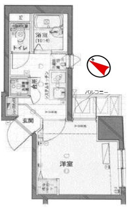 フォルトゥナ文京後楽園の間取り
