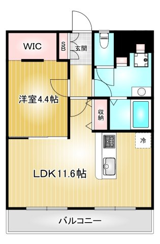 グリーンエミナンス唐山|名古屋市の賃貸ならMy賃貸の間取り|グリーンエミナンス唐山