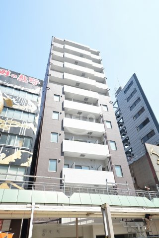 レジディア堺筋本町の外観|レジディア堺筋本町　スタイリッシュな外観