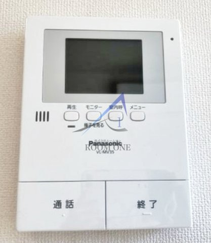ダブルクインテットのセキュリティ|モニター付きインターホンです。