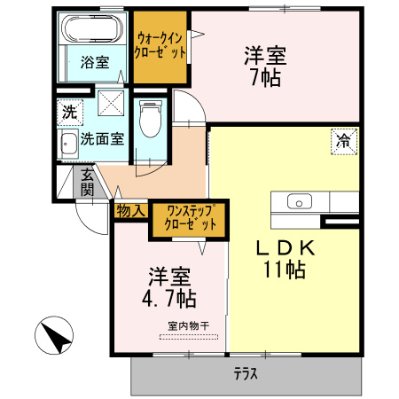 【間取り】 | プランドール　アーク
