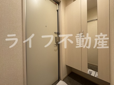 クローバー友井の玄関|シンプルで使いやすい玄関です