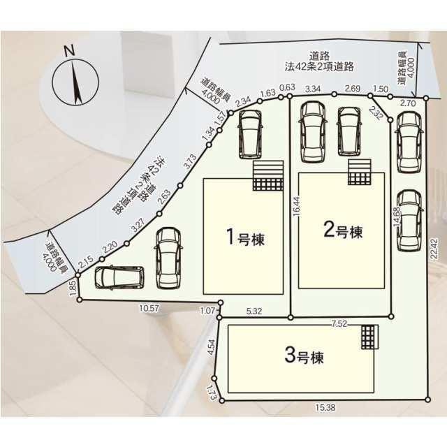 久留米市宮ノ陣第10の区画図| 