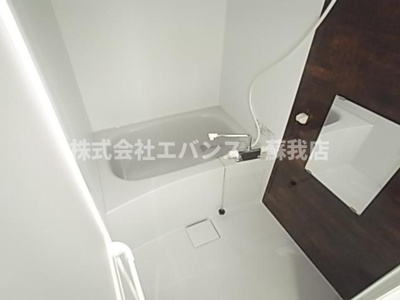 【浴室】 | レアリゼ蘇我Ⅱ | 落ち着いた空間のお風呂です