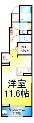 リンデンハイム　Ⅱの間取り